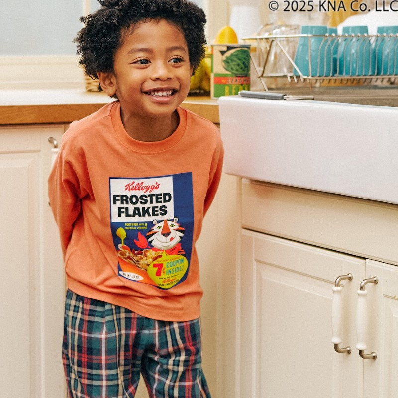 F.O.KIDS ケロッグ 長袖Tシャツ OR